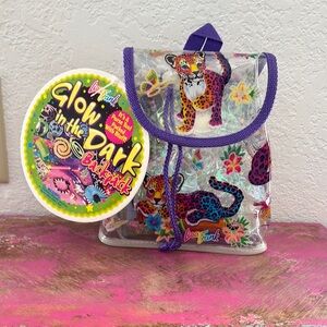 Glow in the Dark Leopard Print Backpack